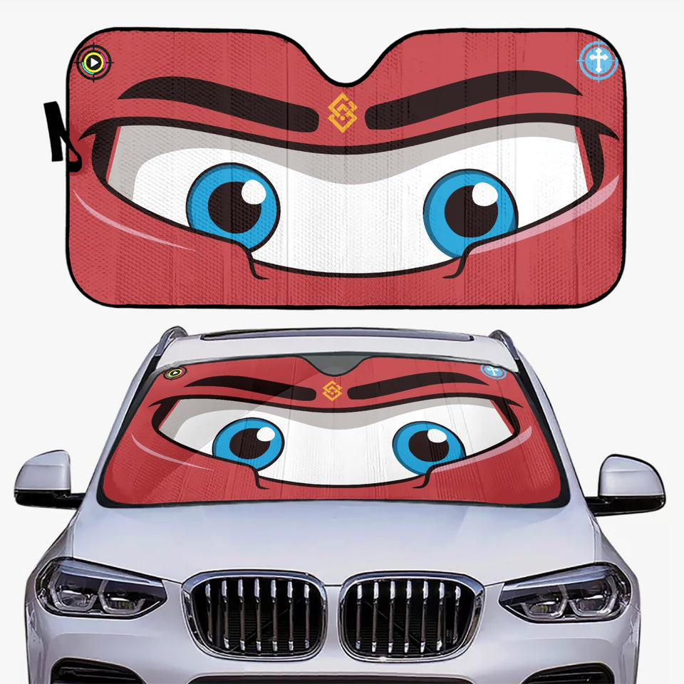 TSLAMS3XY Car Windshield Sun Shade