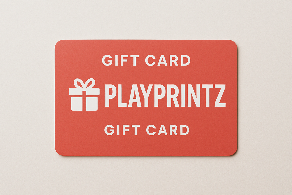 🎁 PlayPrintz Gift Card – Custom Apparel & Gifts