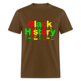 Juneteenth T-Shirt Freedom Emancipation Day African American, Black History - brown