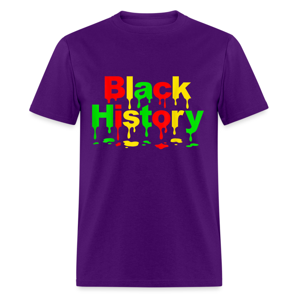 Juneteenth T-Shirt Freedom Emancipation Day African American, Black History - purple