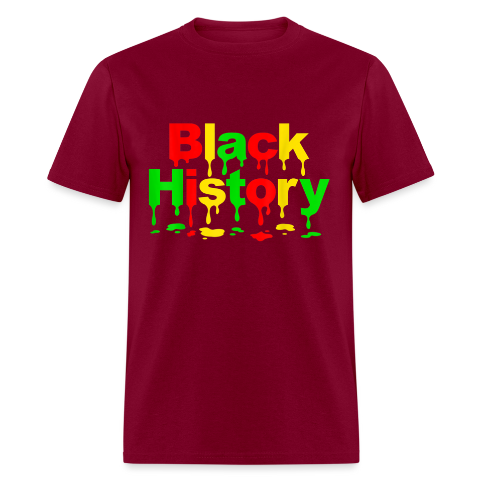 Juneteenth T-Shirt Freedom Emancipation Day African American, Black History - burgundy