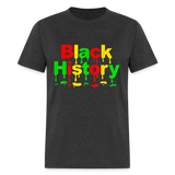 Juneteenth T-Shirt Freedom Emancipation Day African American, Black History - heather black