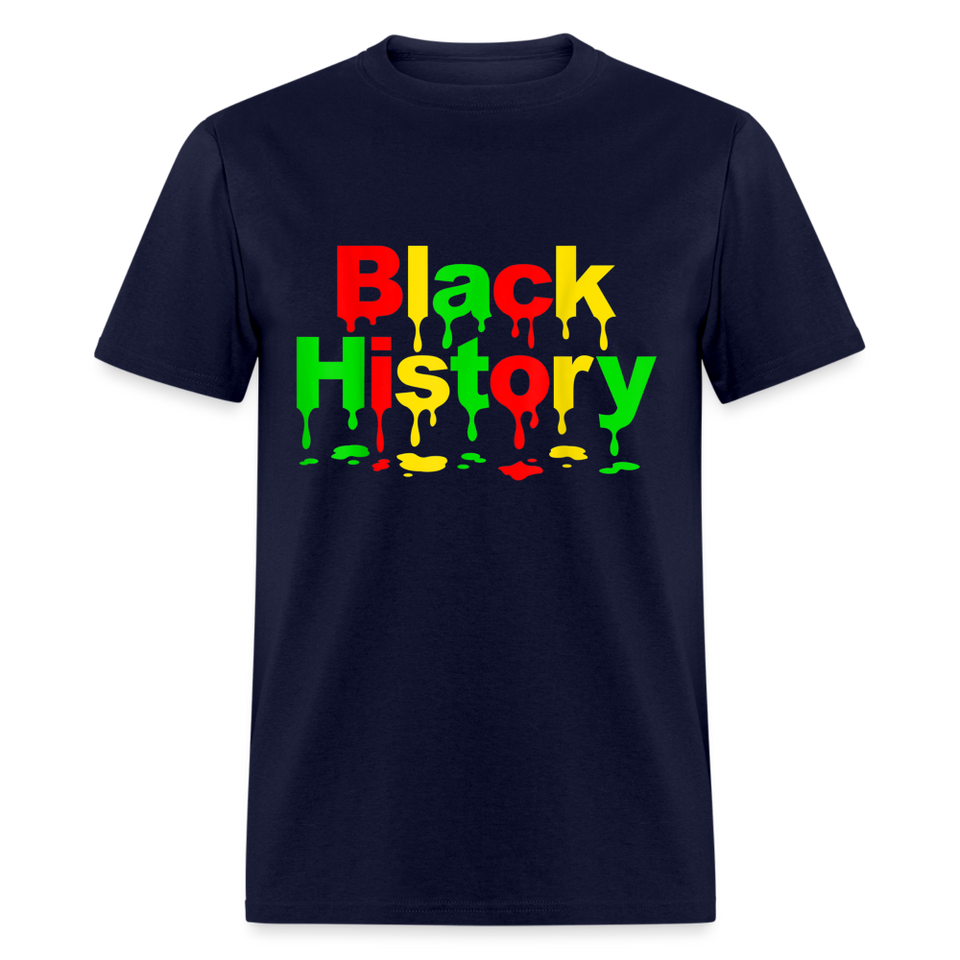 Juneteenth T-Shirt Freedom Emancipation Day African American, Black History - navy