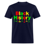 Juneteenth T-Shirt Freedom Emancipation Day African American, Black History - navy