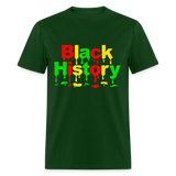 Juneteenth T-Shirt Freedom Emancipation Day African American, Black History - forest green