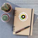 Playprintz Light Mode Sticker - transparent glossy