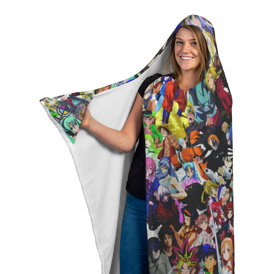 Anime Collage Customized Blanket Personalized by Playprintz <3