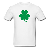 St Patricks Day T-shirt Irish Shamrock Drinking Drunk Tee - white