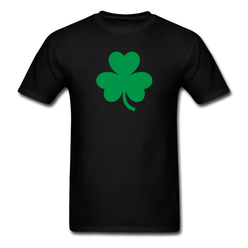 St Patricks Day T-shirt Irish Shamrock Drinking Drunk Tee - black