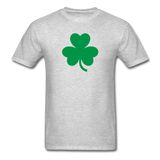 St Patricks Day T-shirt Irish Shamrock Drinking Drunk Tee - heather gray