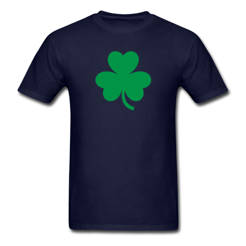 St Patricks Day T-shirt Irish Shamrock Drinking Drunk Tee - navy
