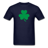St Patricks Day T-shirt Irish Shamrock Drinking Drunk Tee - navy