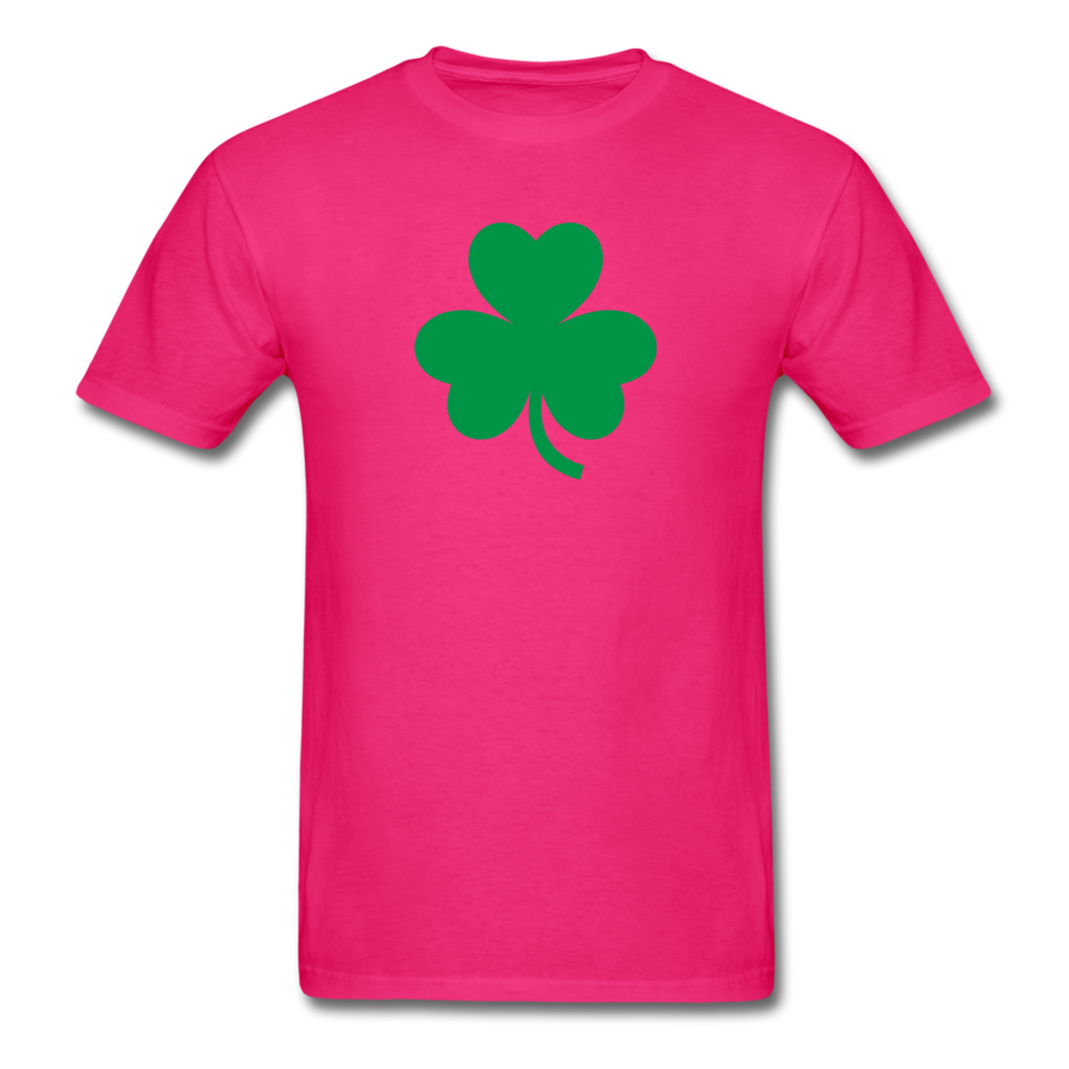 St Patricks Day T-shirt Irish Shamrock Drinking Drunk Tee - fuchsia