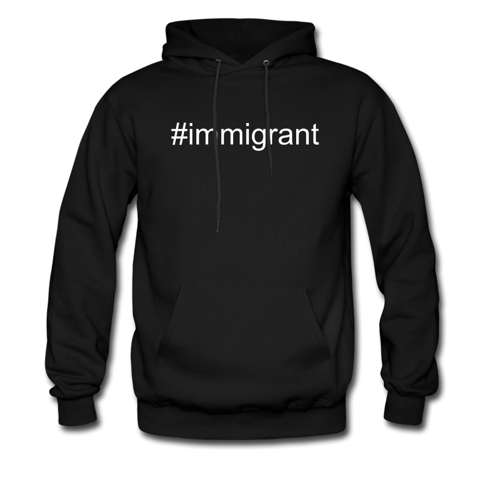 Immigrant Hashtag T-shirt - black
