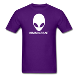 Funny Alienware Immigrant Men's T-Shirt - purple
