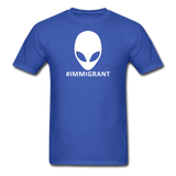 Funny Alienware Immigrant Men's T-Shirt - royal blue