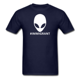 Funny Alienware Immigrant Men's T-Shirt - navy