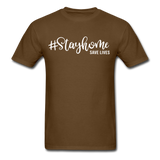Stay Home Save Lives Social Distancing and Self-Quarantine T shirt Gift S-6XL - brown
