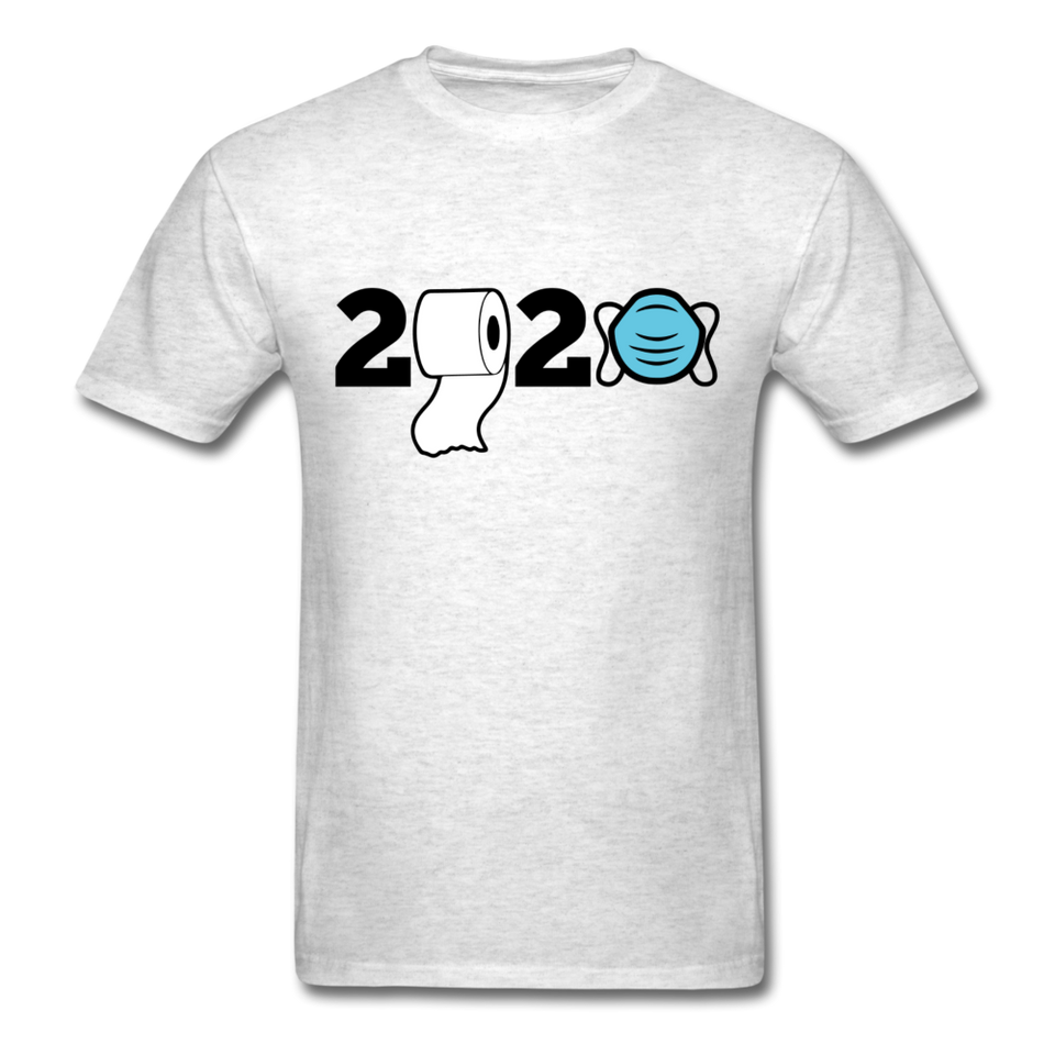 Quarantine Birthday T-Shirt Happy Birthday T-shirt Covid Birthday 2 Shirt S-4XL - light heather gray