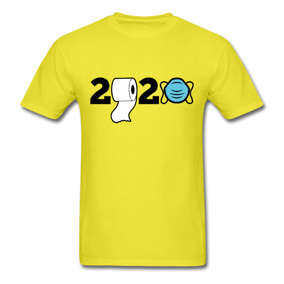 Quarantine Birthday T-Shirt Happy Birthday T-shirt Covid Birthday 2 Shirt S-4XL - yellow