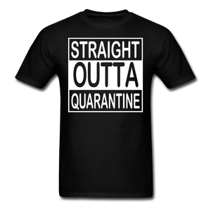 STRAIGHT OUTTA QUARANTINE TOILET PAPER T-Shirt Free Shipping Size S-6XL - black