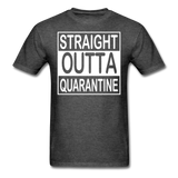 STRAIGHT OUTTA QUARANTINE TOILET PAPER T-Shirt Free Shipping Size S-6XL - heather black