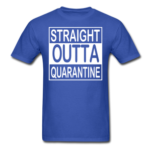 STRAIGHT OUTTA QUARANTINE TOILET PAPER T-Shirt Free Shipping Size S-6XL - royal blue