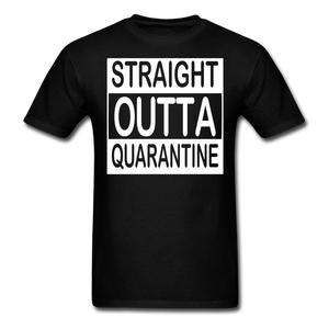STRAIGHT OUTTA QUARANTINE TOILET PAPER T-Shirt Free Shipping Size S-6XL - black