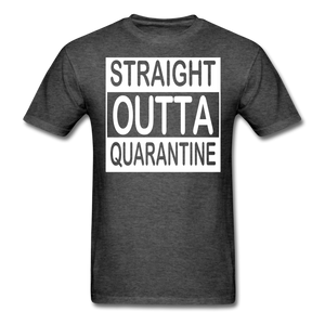STRAIGHT OUTTA QUARANTINE TOILET PAPER T-Shirt Free Shipping Size S-6XL - heather black