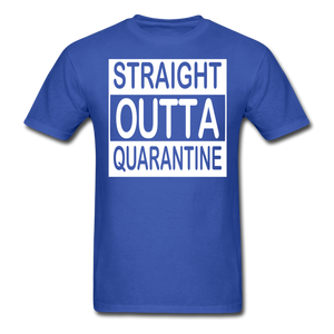 STRAIGHT OUTTA QUARANTINE TOILET PAPER T-Shirt Free Shipping Size S-6XL - royal blue