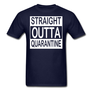 STRAIGHT OUTTA QUARANTINE TOILET PAPER T-Shirt Free Shipping Size S-6XL - navy