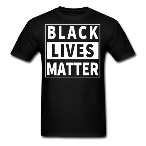 Black Lives Matter T Shirt Size S-6XL - black