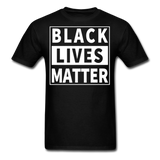 Black Lives Matter T Shirt Size S-6XL - black