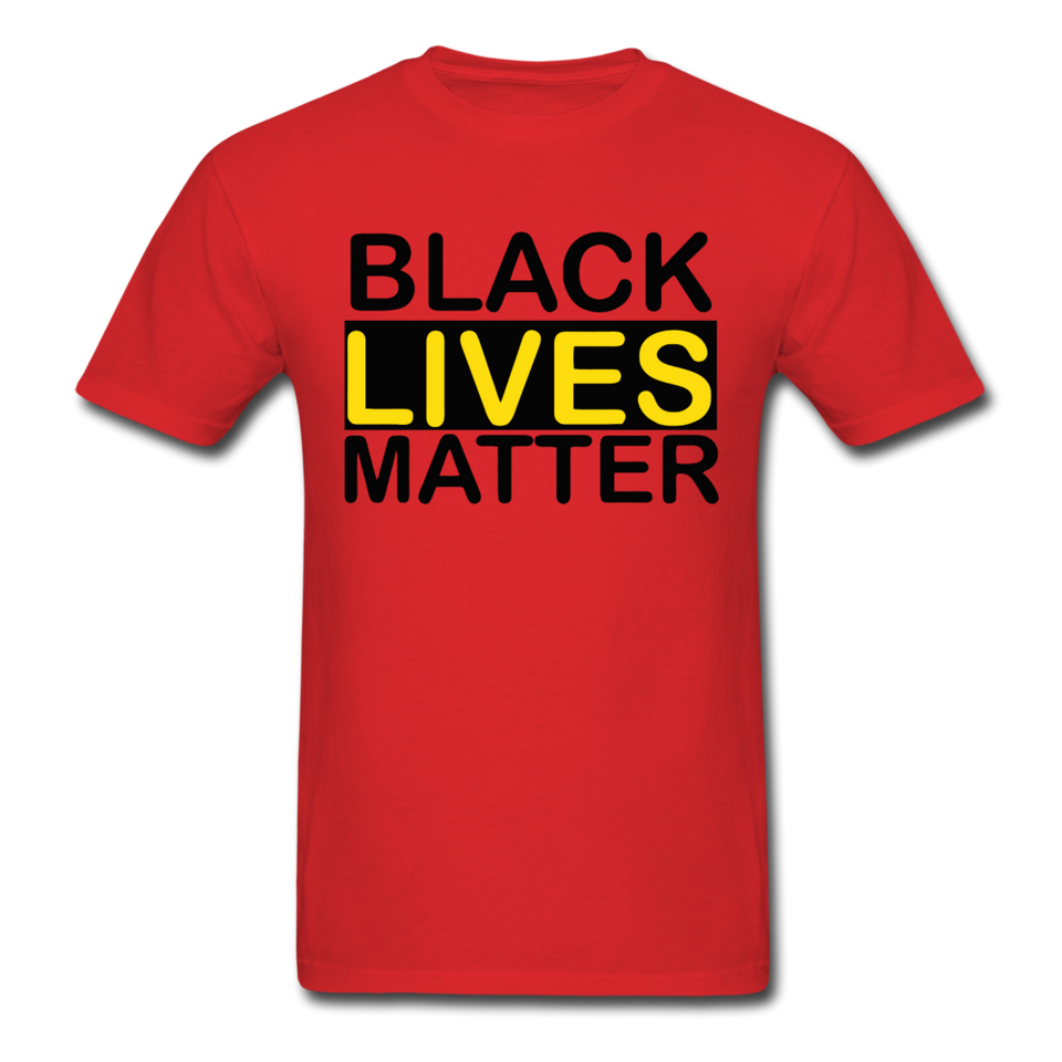 Black Lives Matter T-Shirt I Cant Breathe All Size (S-6XL) + Color Free Shipping - red