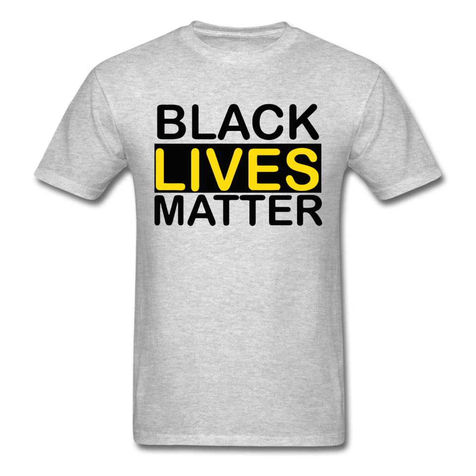 Black Lives Matter T-Shirt I Cant Breathe All Size (S-6XL) + Color Free Shipping - heather gray