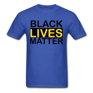 Black Lives Matter T-Shirt I Cant Breathe All Size (S-6XL) + Color Free Shipping - royal blue