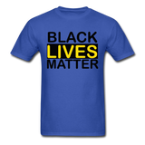 Black Lives Matter T-Shirt I Cant Breathe All Size (S-6XL) + Color Free Shipping - royal blue