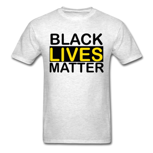 Black Lives Matter T-Shirt I Cant Breathe All Size (S-6XL) + Color Free Shipping - light heather gray