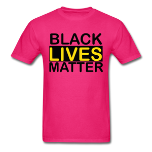 Black Lives Matter T-Shirt I Cant Breathe All Size (S-6XL) + Color Free Shipping - fuchsia