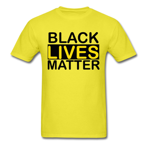 Black Lives Matter T-Shirt I Cant Breathe All Size (S-6XL) + Color Free Shipping - yellow