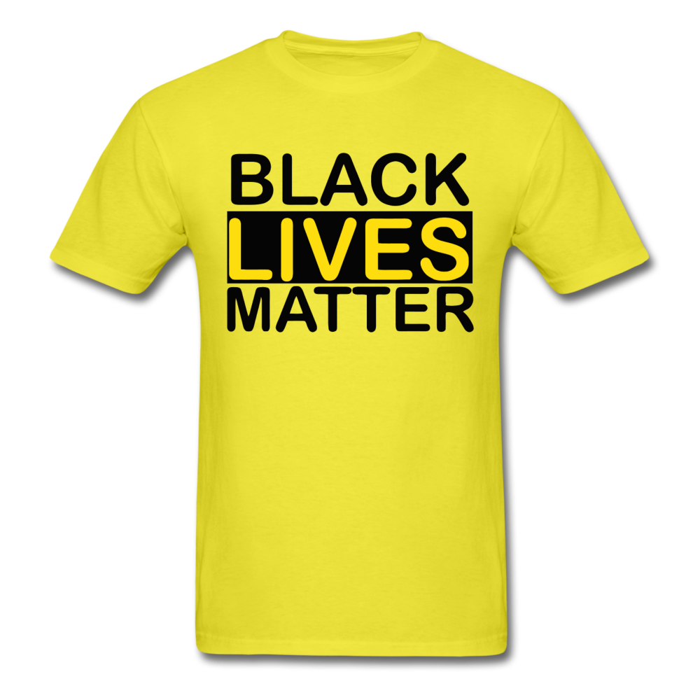 Black Lives Matter T-Shirt I Cant Breathe All Size (S-6XL) + Color Free Shipping - yellow