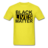Black Lives Matter T-Shirt I Cant Breathe All Size (S-6XL) + Color Free Shipping - yellow