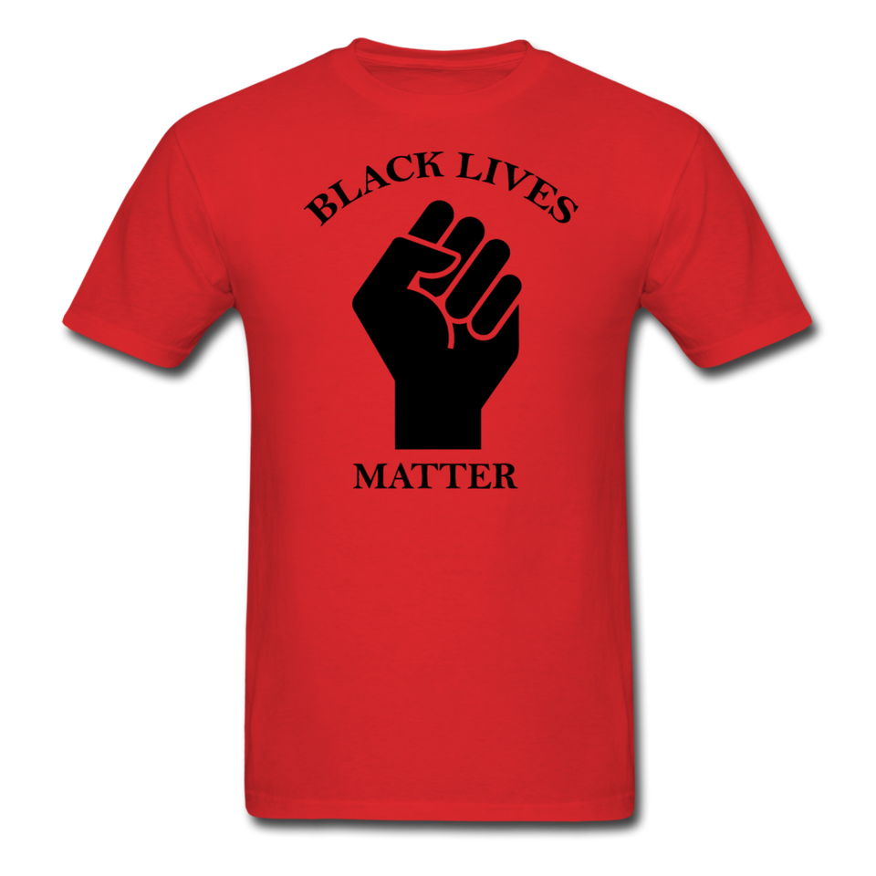 Black Lives Matter T-Shirt - red