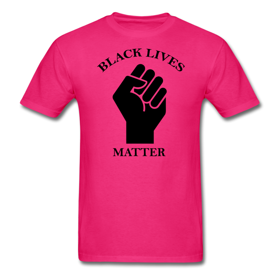 Black Lives Matter T-Shirt - fuchsia