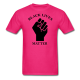 Black Lives Matter T-Shirt - fuchsia
