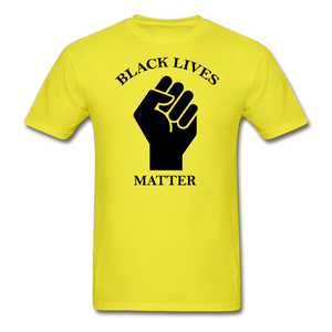 Black Lives Matter T-Shirt - yellow