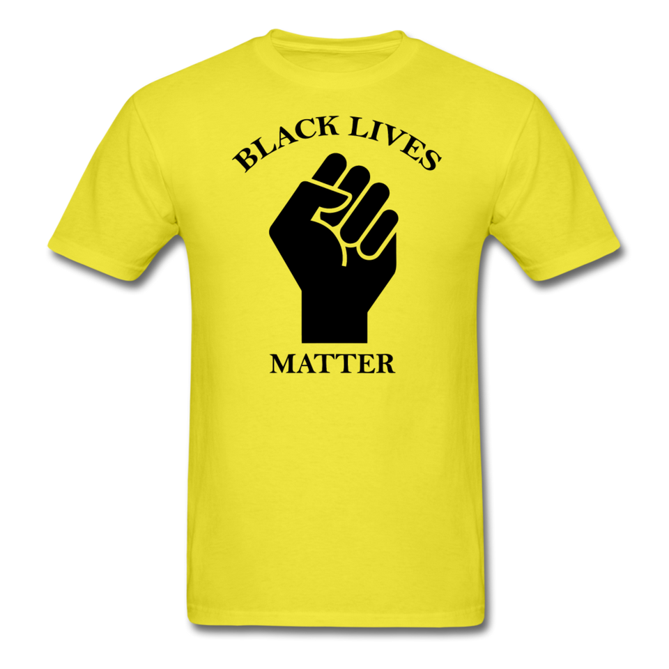 Black Lives Matter T-Shirt - yellow