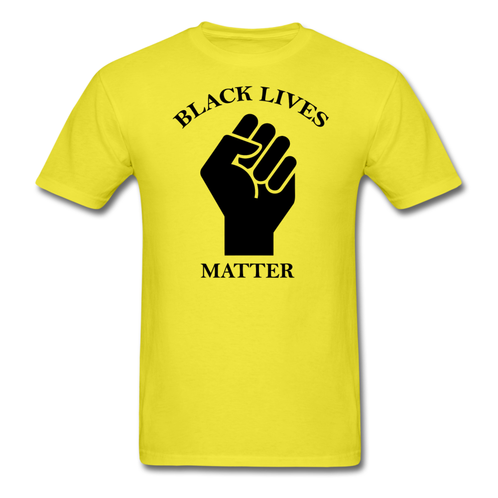 Black Lives Matter T-Shirt - yellow