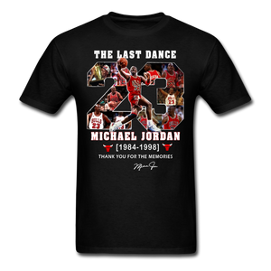 The Last Dance Michael Jordan 1984-1998 Thank You For The Memories Shirt - black