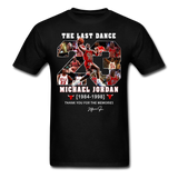 The Last Dance Michael Jordan 1984-1998 Thank You For The Memories Shirt - black